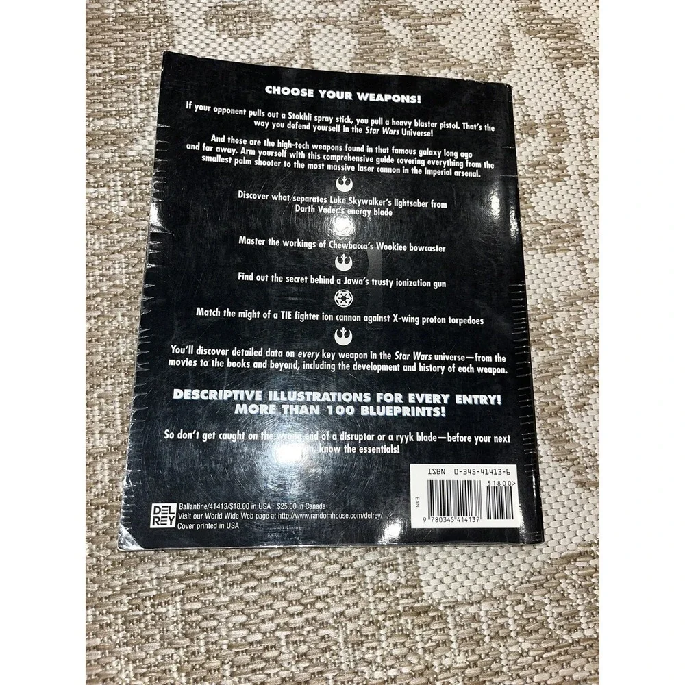 1995 Star Wars The Essential Guide to Characters & Essential Guide To Weapons